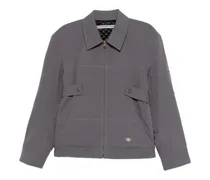 Bomberjacke mit Reißverschluss - Grau