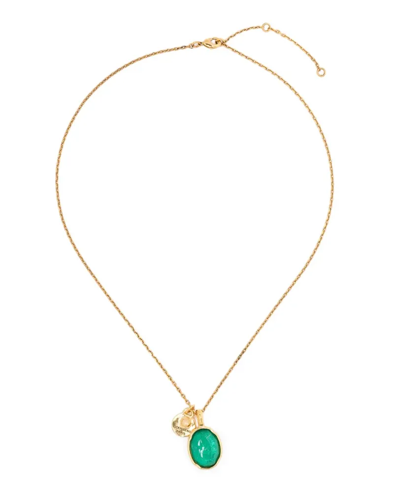 Goossens Paris Halskette mit Cabochons - Gold Gold