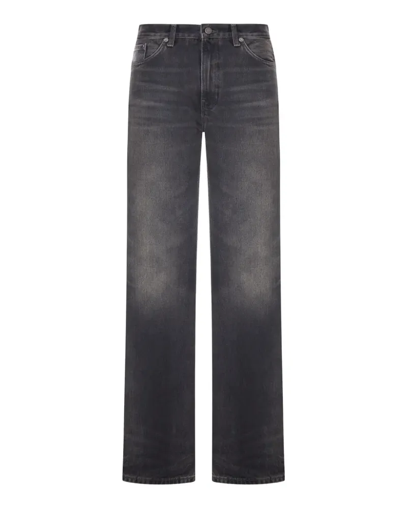 Haikure faded-effect jeans - Schwarz Schwarz