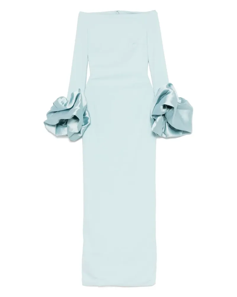 Solace London Talia Abendkleid - Blau Blau