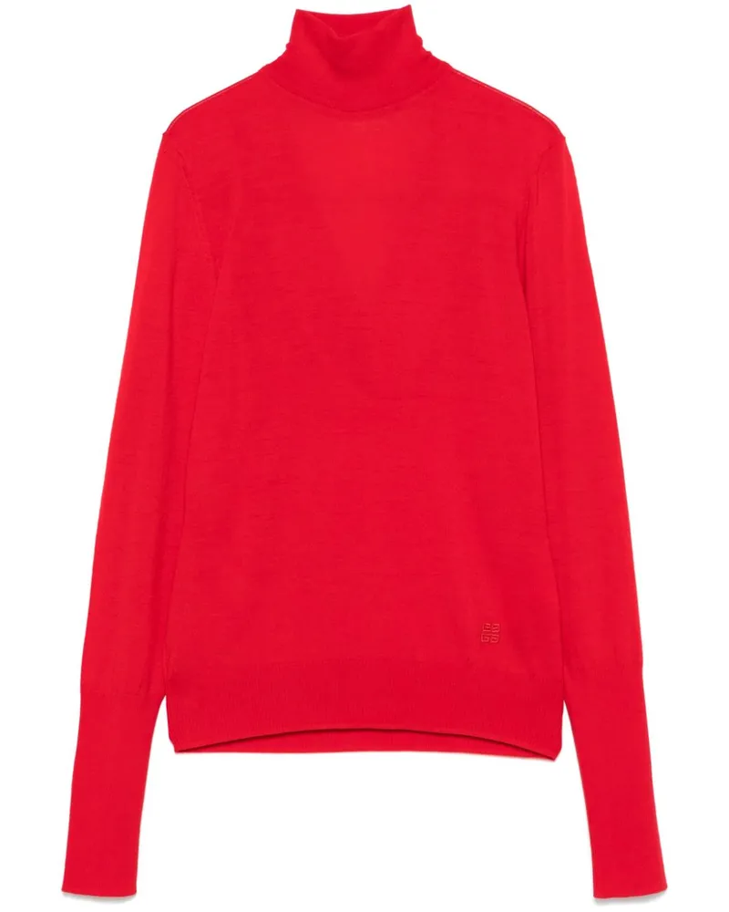 Givenchy Rückenfreier Pullover - Rot Rot