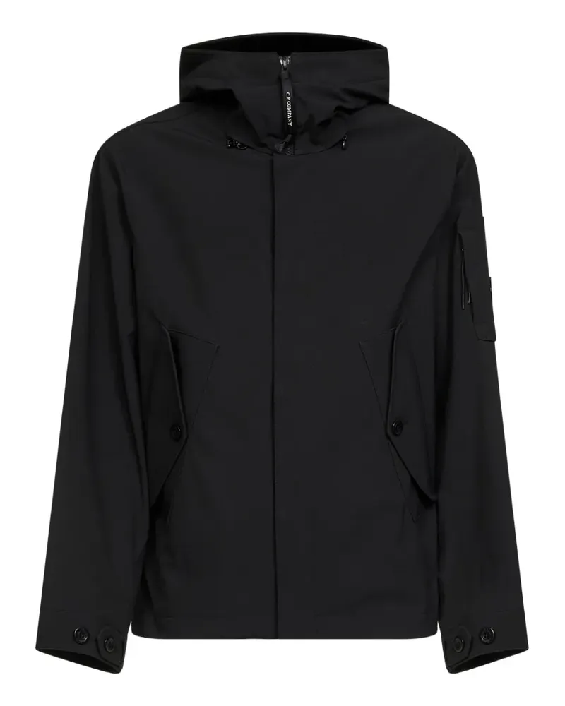 C.P. Company hood zip jacket - Schwarz Schwarz