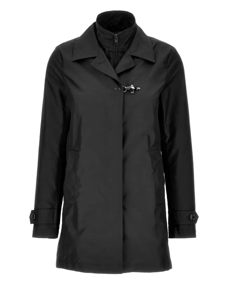 Fay Virginia Morning Trenchcoat - Schwarz Schwarz