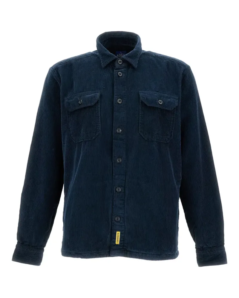 B.D. Baggies corduroy shirt - Blau Blau