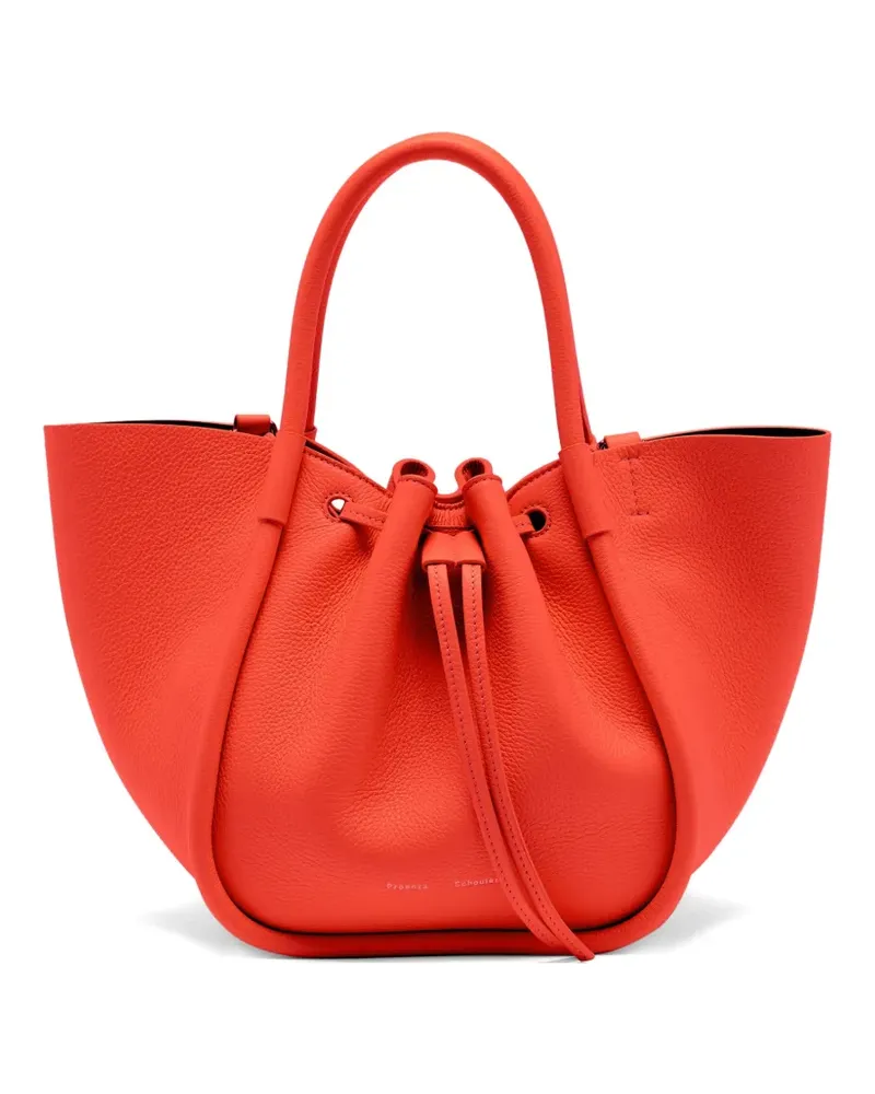 Proenza Schouler Kleine Handtasche mit Raffung - Orange Orange