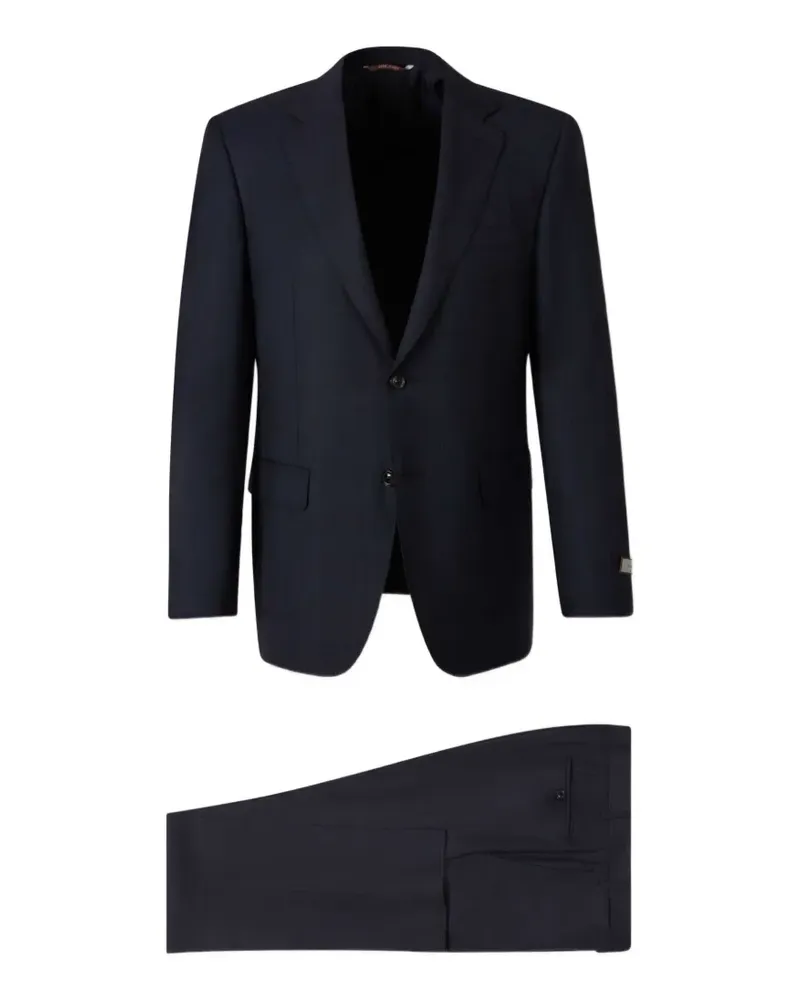 Canali Anzug mit fallendem Revers - Blau Blau