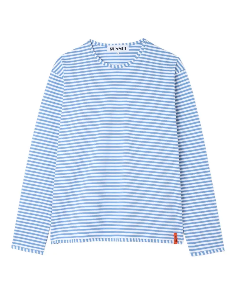 SUNNEI Gestreiftes T-Shirt - Blau Blau