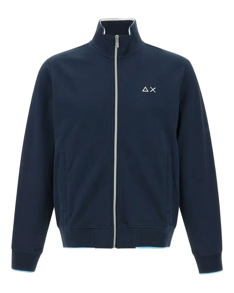 Sun68 Sweatshirt mit Reißverschluss - Blau Blau