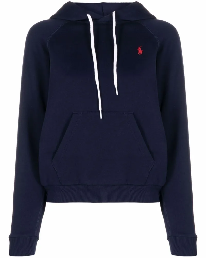 Ralph Lauren Hoodie mit Logo-Stickerei - Blau Blau
