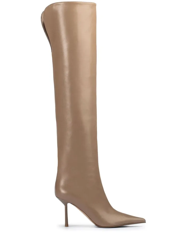 Le Silla Bella Stiefel 80mm - Braun Braun