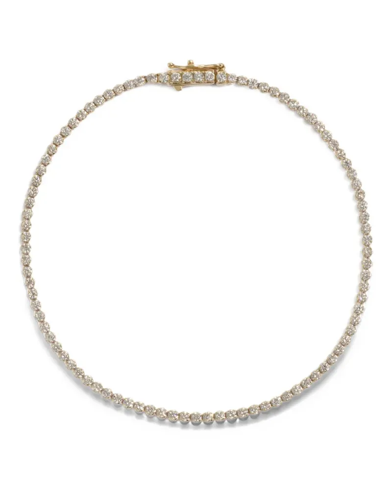 Monica Vinader diamond tennis bracelet - Gold Gold
