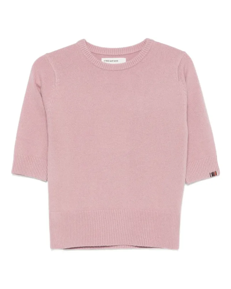 extreme cashmere T-Shirt aus Kaschmir - Rosa Rosa