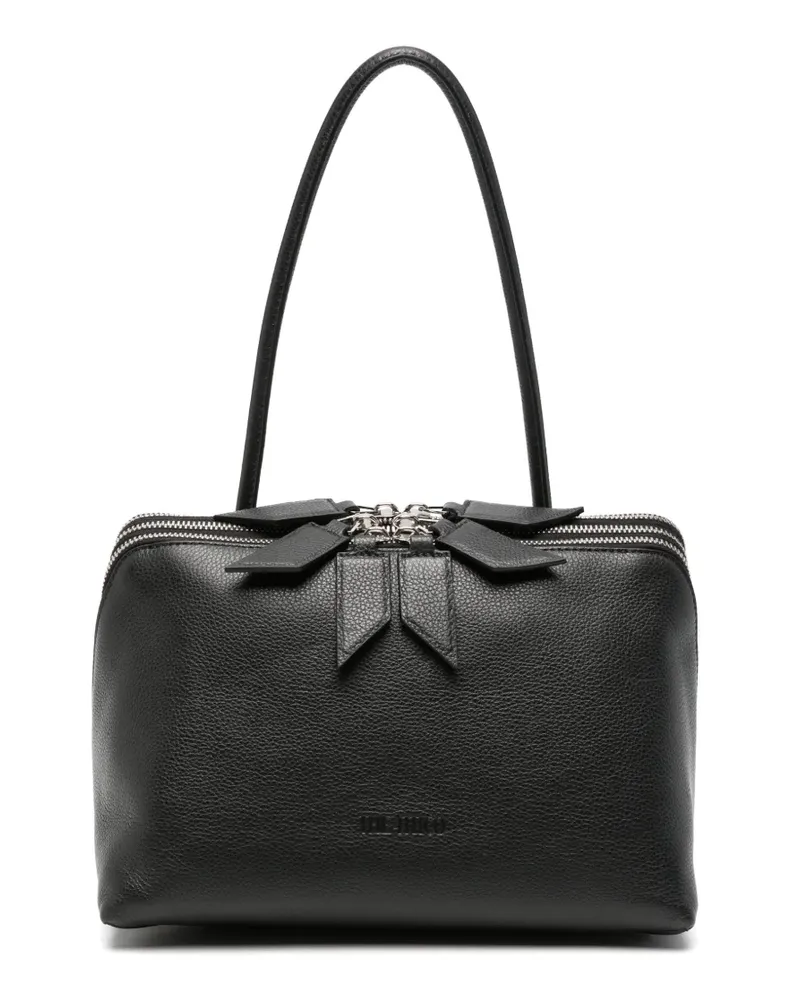 ATTICO Laltra di Milano Tote Bag aus Leder - Schwarz Schwarz