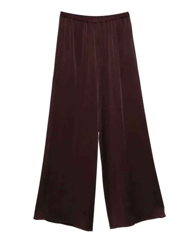 Antonelli Firenze elasticated-waist palazzo pants - Violett Violett
