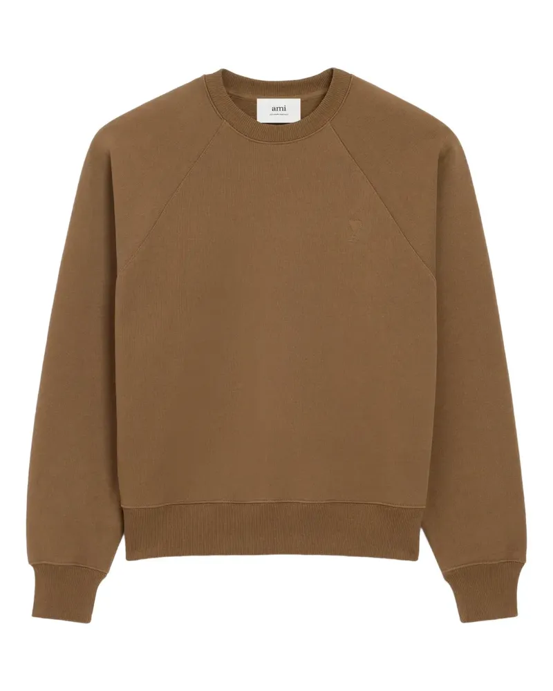 AMI Paris Ami de Coeur Sweatshirt - Braun Braun