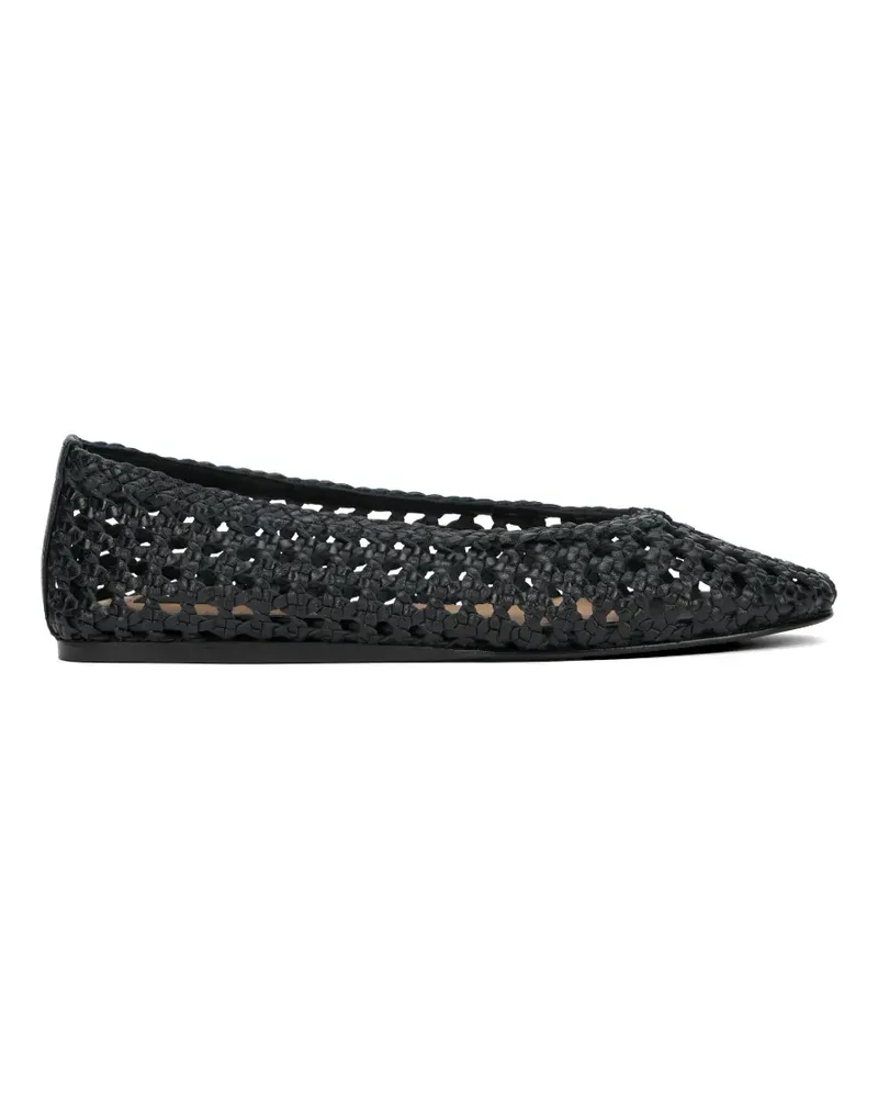 Manebí woven ballet flats - Schwarz Schwarz
