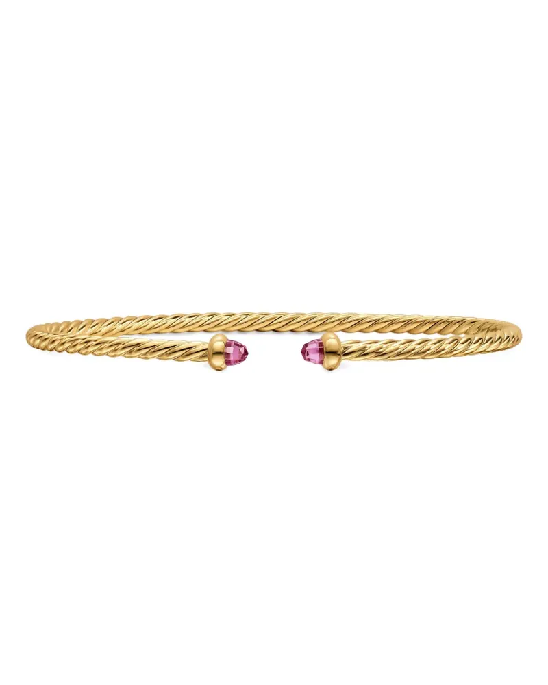 David Yurman micro Cablespira® flex bracelet - Gold Gold