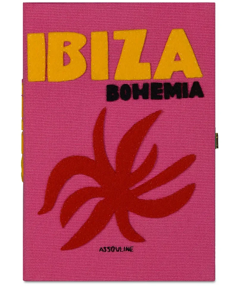 Assouline x Olympia 'Le-Tan Ibiza' Clutch - Rosa Rosa