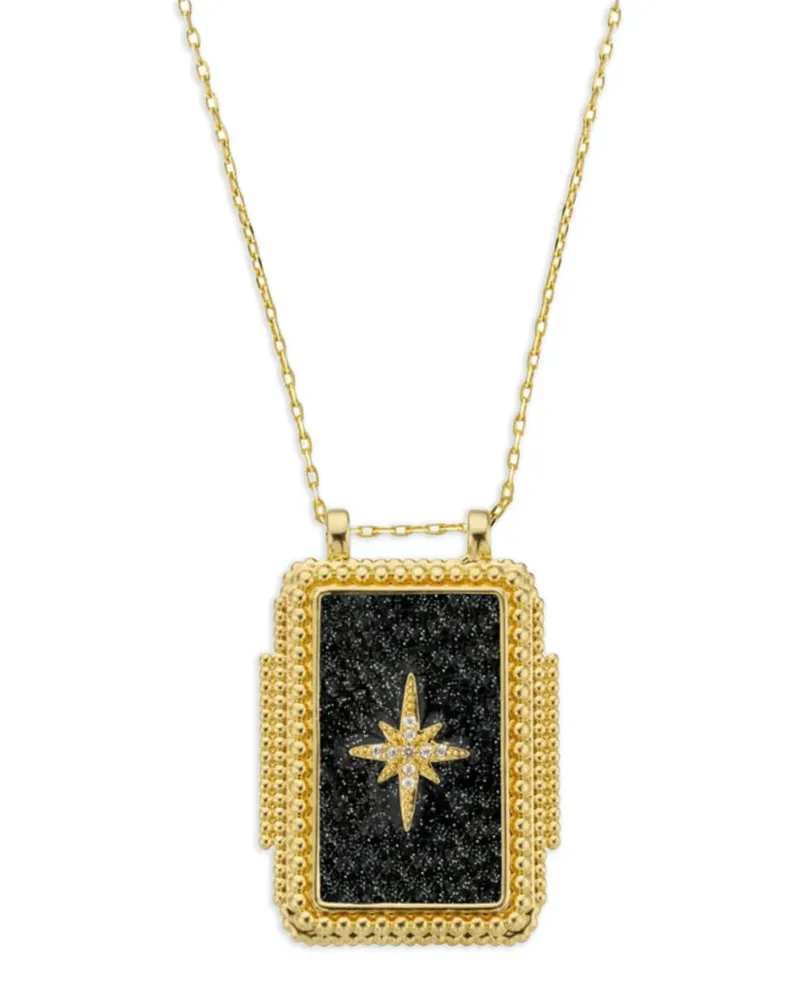 MYA BAY Diwali Twice pendant necklace - Gold Gold