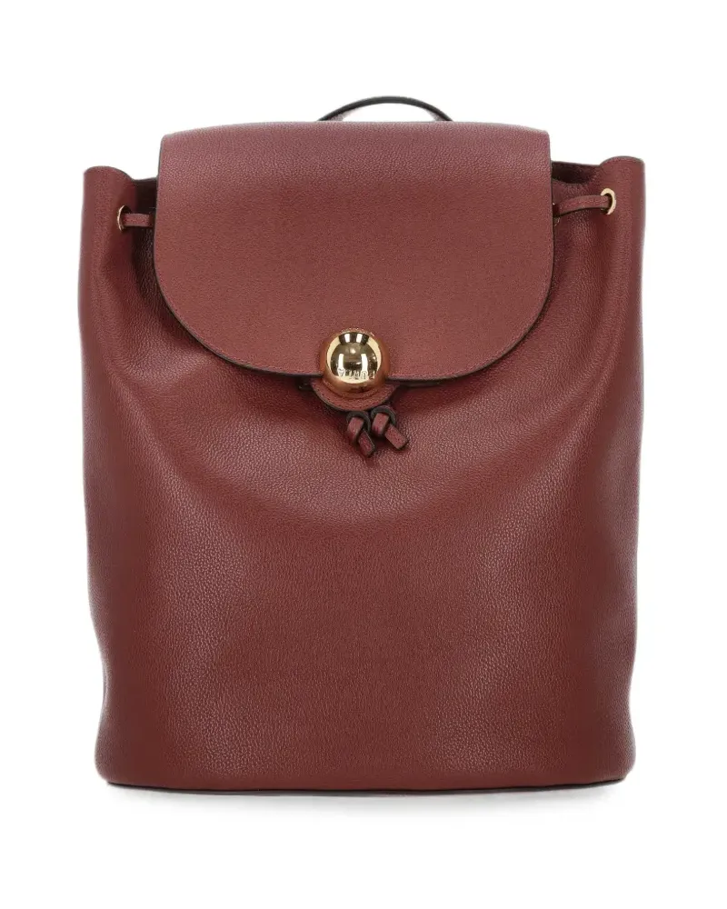 Furla grainy-leather backpack - Rot Rot