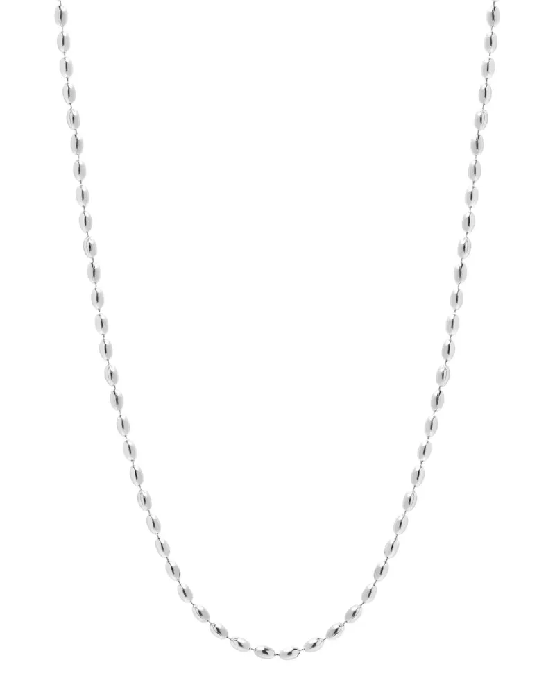 Nialaya beaded-chain necklace - Silber Silber