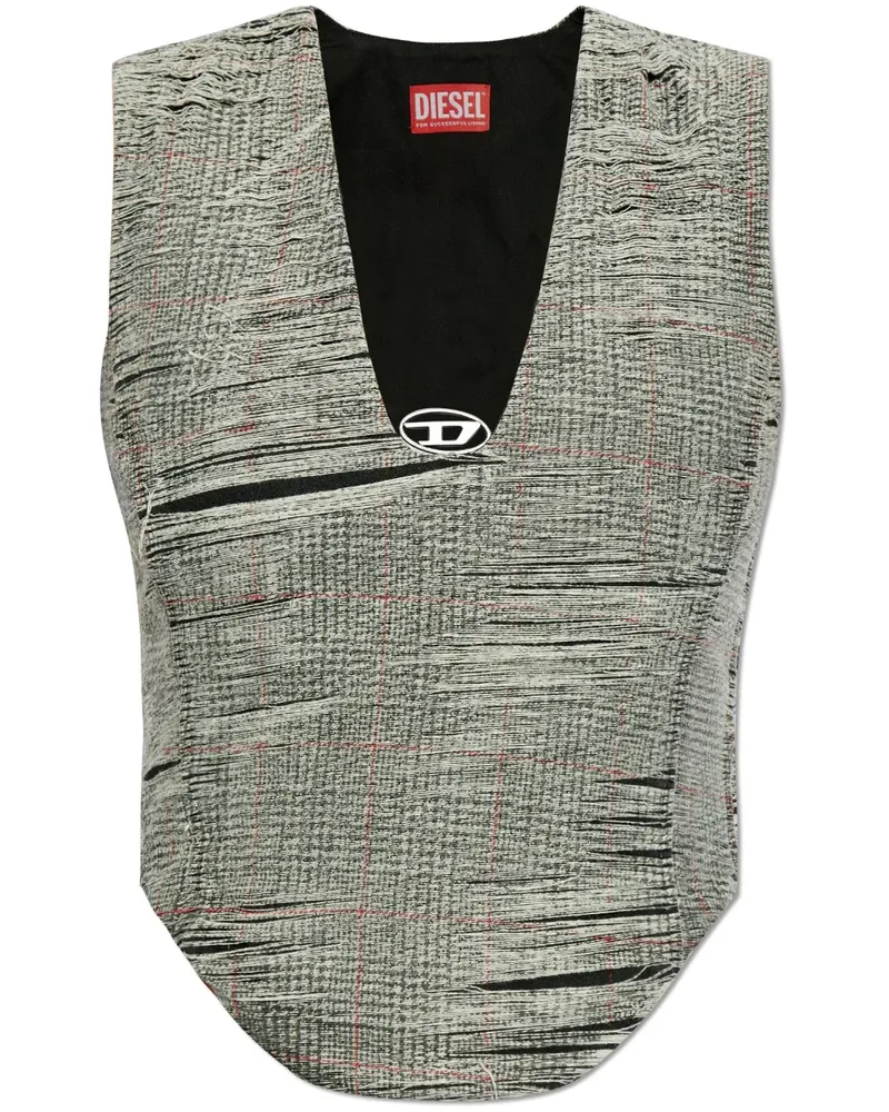 Diesel De-Laris Oberteil - Grau Grau