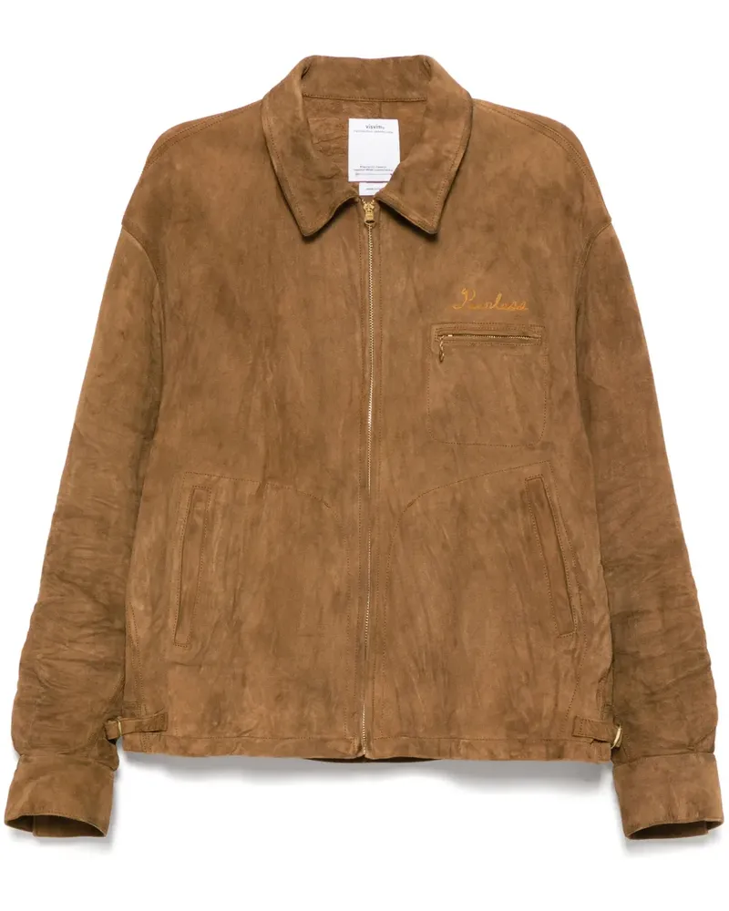 Visvim Oberteil mit Reißverschluss - Braun Braun