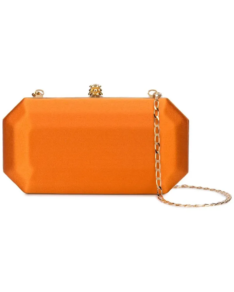 Tyler Ellis Kleine 'The Perry' Clutch - Orange Orange
