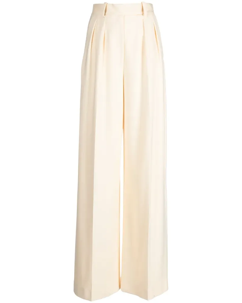 KHAITE Teyanna Hose mit weitem Bein - Nude Nude