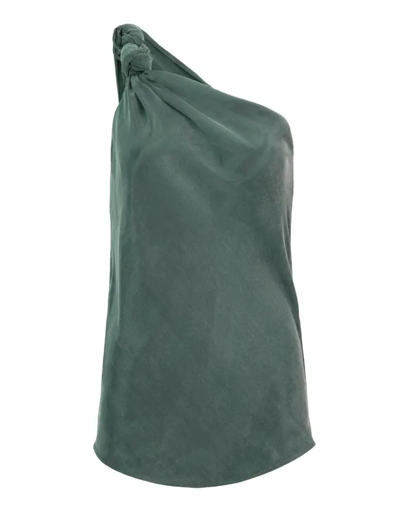 Silvia Tcherassi Yanet one-shoulder blouse - Grün Grün