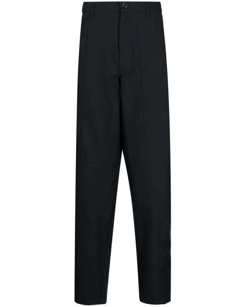 Comme des Garçons Hose mit Einsätzen - Blau Blau