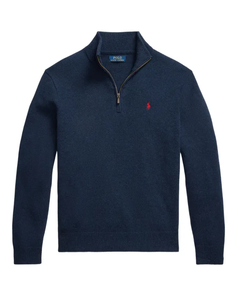 Ralph Lauren Pullover mit Stehkragen - Blau Blau