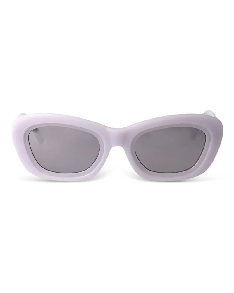 ATTICO Rania Sonnenbrille - Weiß Weiß