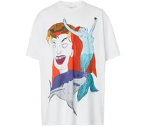 T-Shirt mit Sirenen-Print