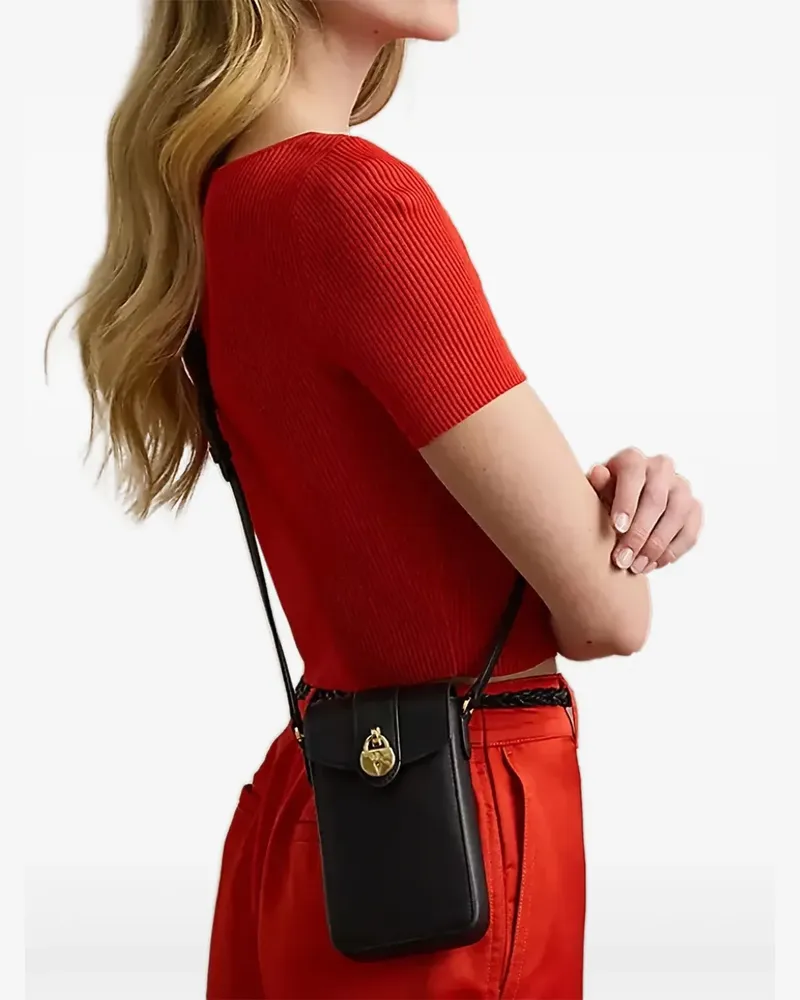 Ralph Lauren Umhängetasche mit Schloss - Schwarz Schwarz