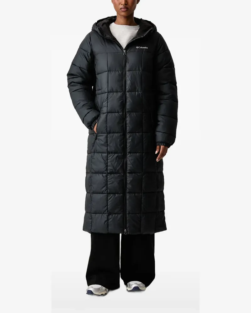 Columbia Sportswear Company Gesteppte Kapuzenjacke - Schwarz Schwarz