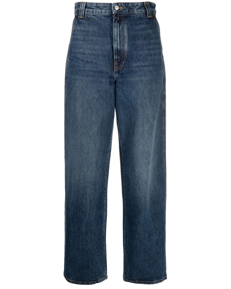 KHAITE The Bacall Jeans Blau