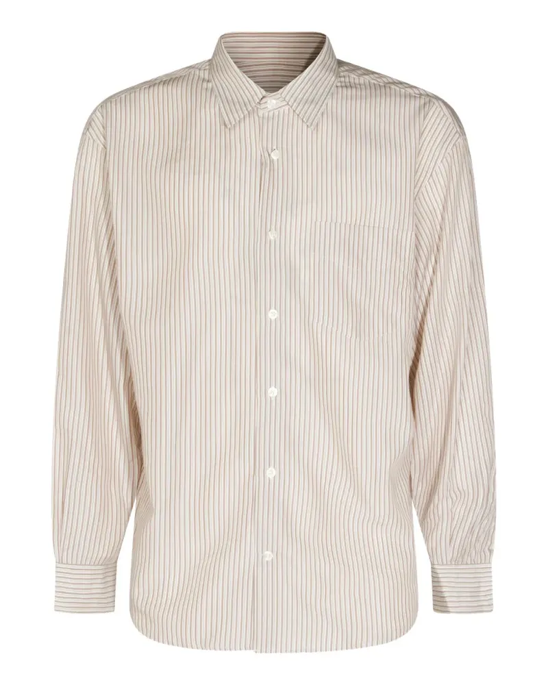 Altea striped long-sleeve shirt - Nude Nude