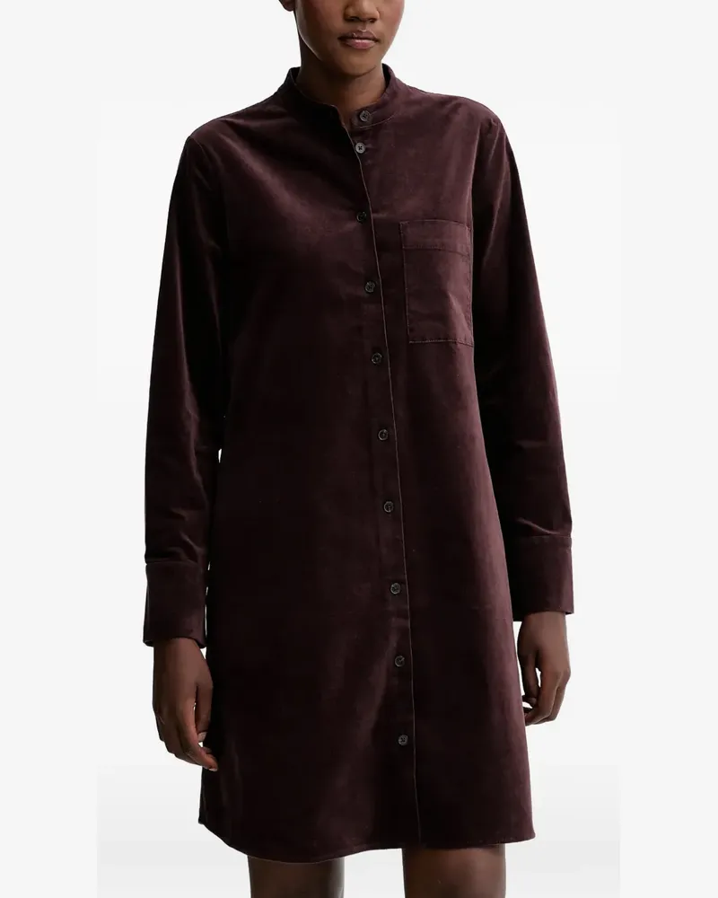 Marc O'Polo Minikleid aus Samt - Rot Rot