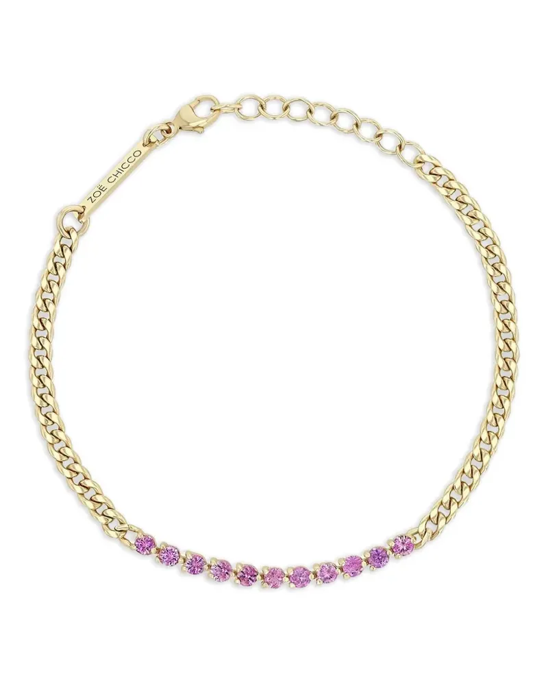 ZOË CHICCO 14kt Gelbgoldarmband mit Diamant Gold