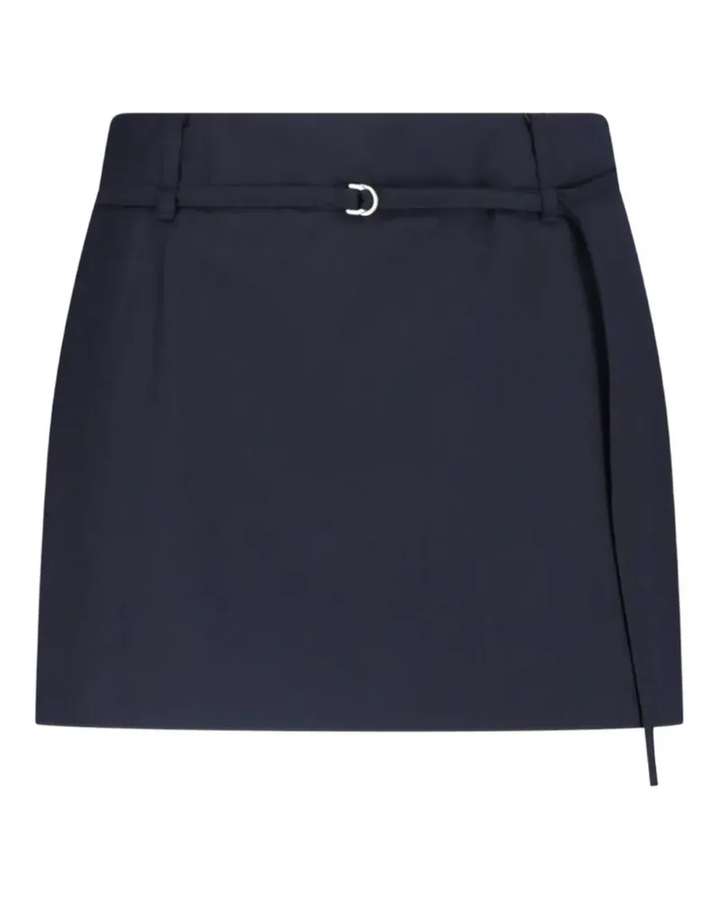 Dunst belted mini skirt - Blau Blau