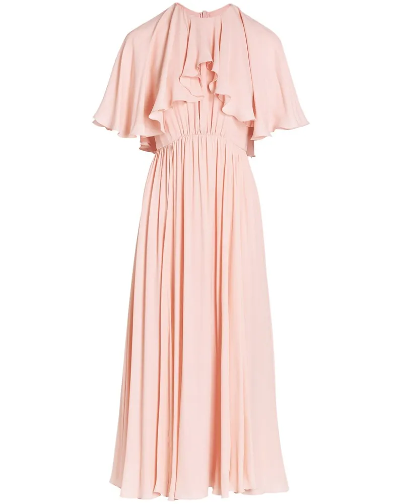 Giambattista Valli Mittellanges Kreppkleid - Rosa Rosa