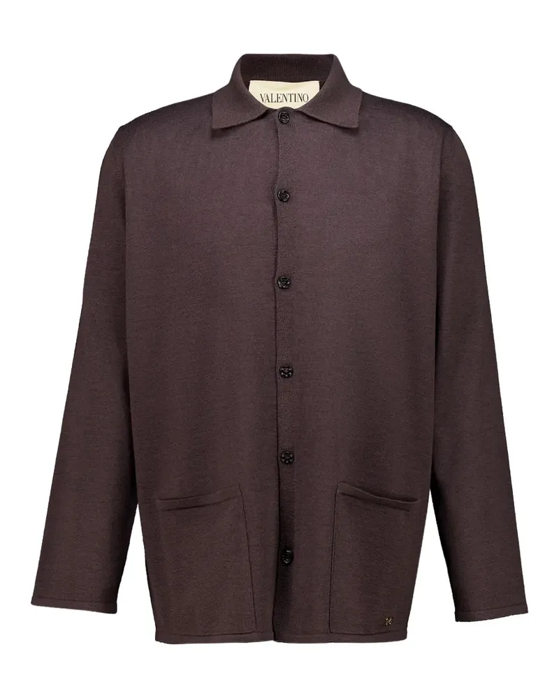 Valentino Garavani buttoned cardigan - Braun Braun