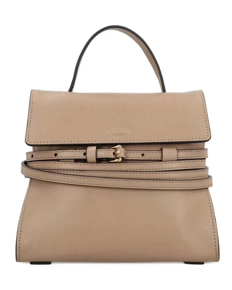 Moschino Knot Me Mini-Tasche - Nude Nude