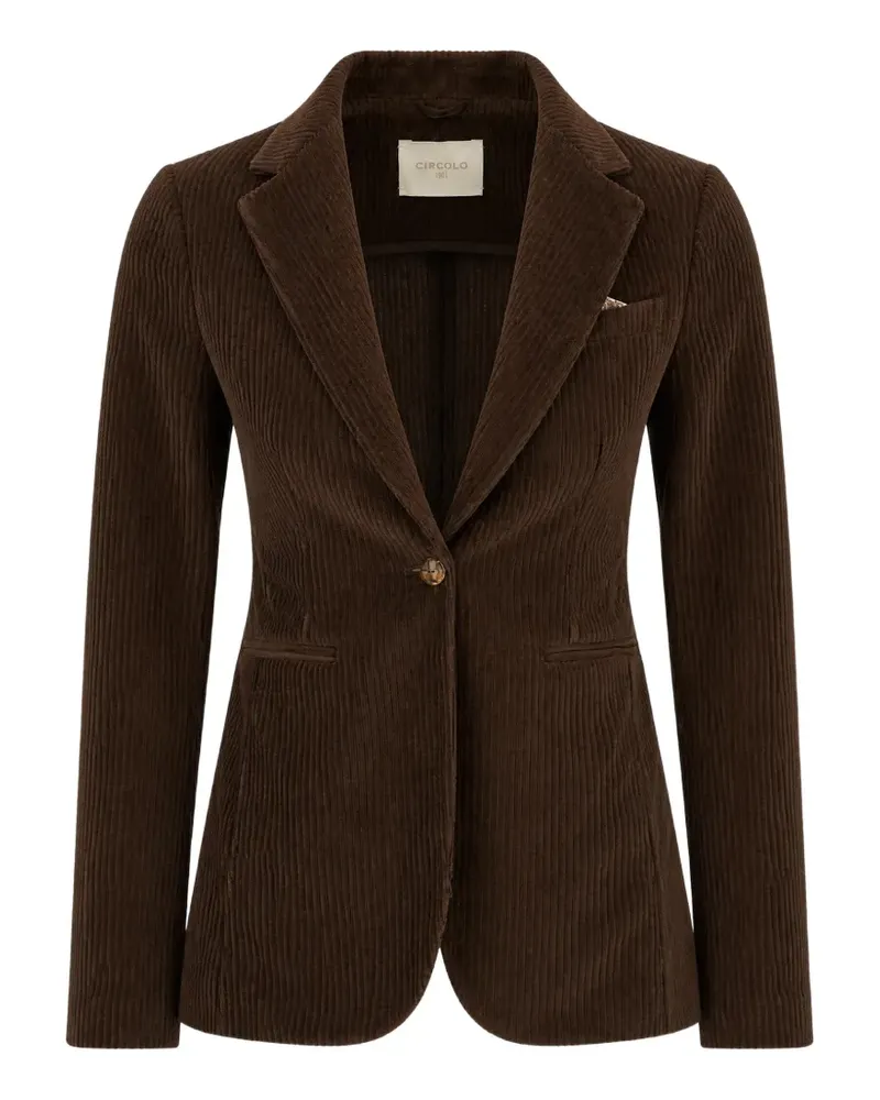 CIRCOLO 1901 Blazer aus Cord - Braun Braun