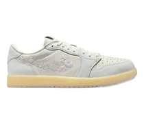 Florale Air Jordan 1 Low OG Sneakers - Weiß