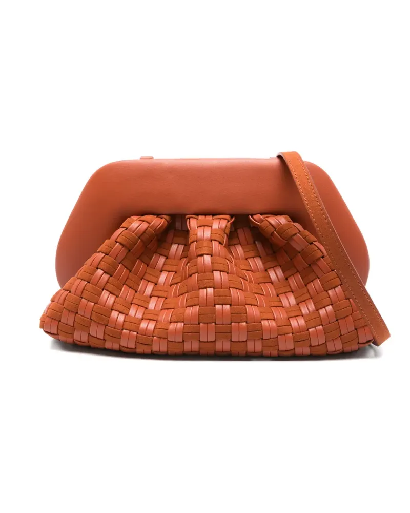 THEMOIRÈ Gewebte Tia Clutch - Orange Orange