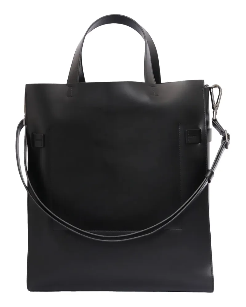 Orciani Handtasche mit Schnallendetail - Schwarz Schwarz