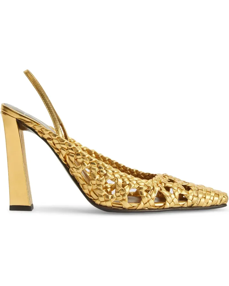 Giuseppe Zanotti Brendha Cage Pumps 90mm - Gold Gold