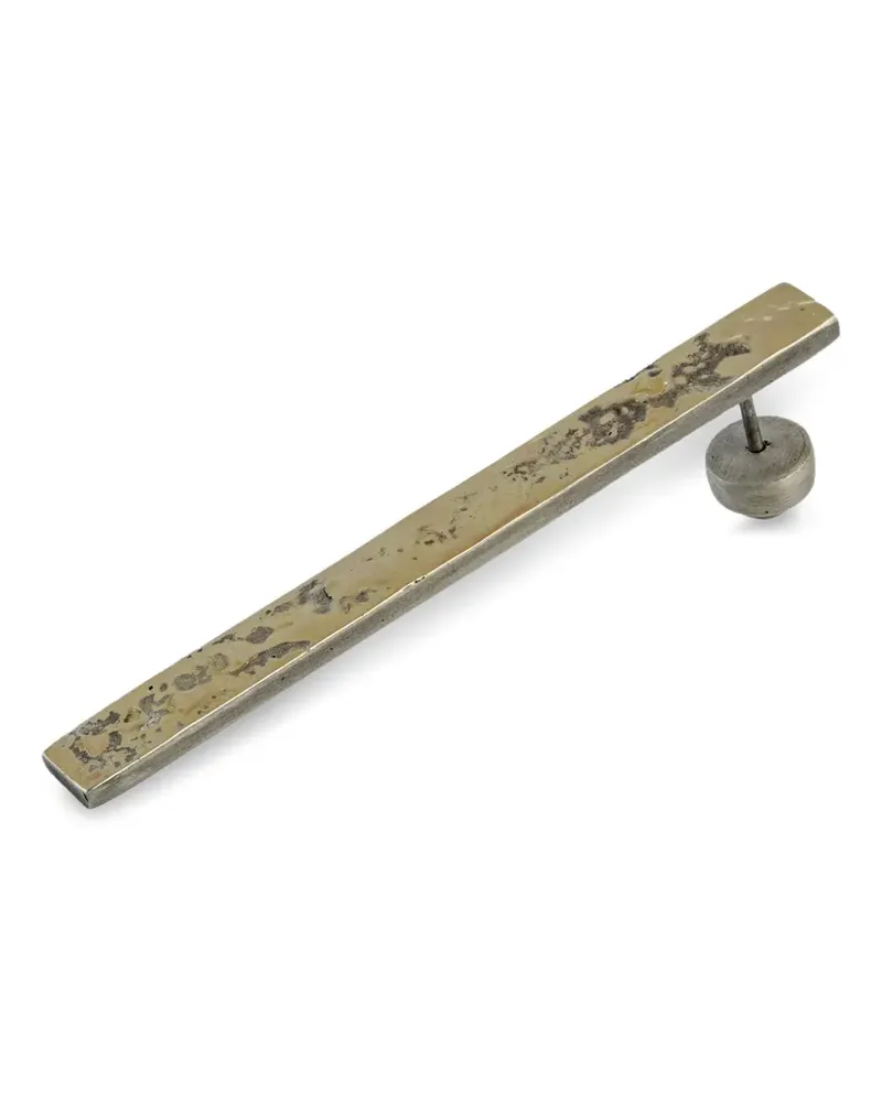 Parts Of Four 18kt Plate Gelbgoldohrring - Grau Grau